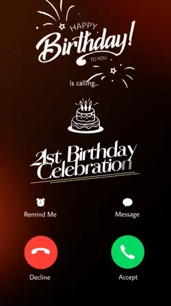 21st Birthday Call