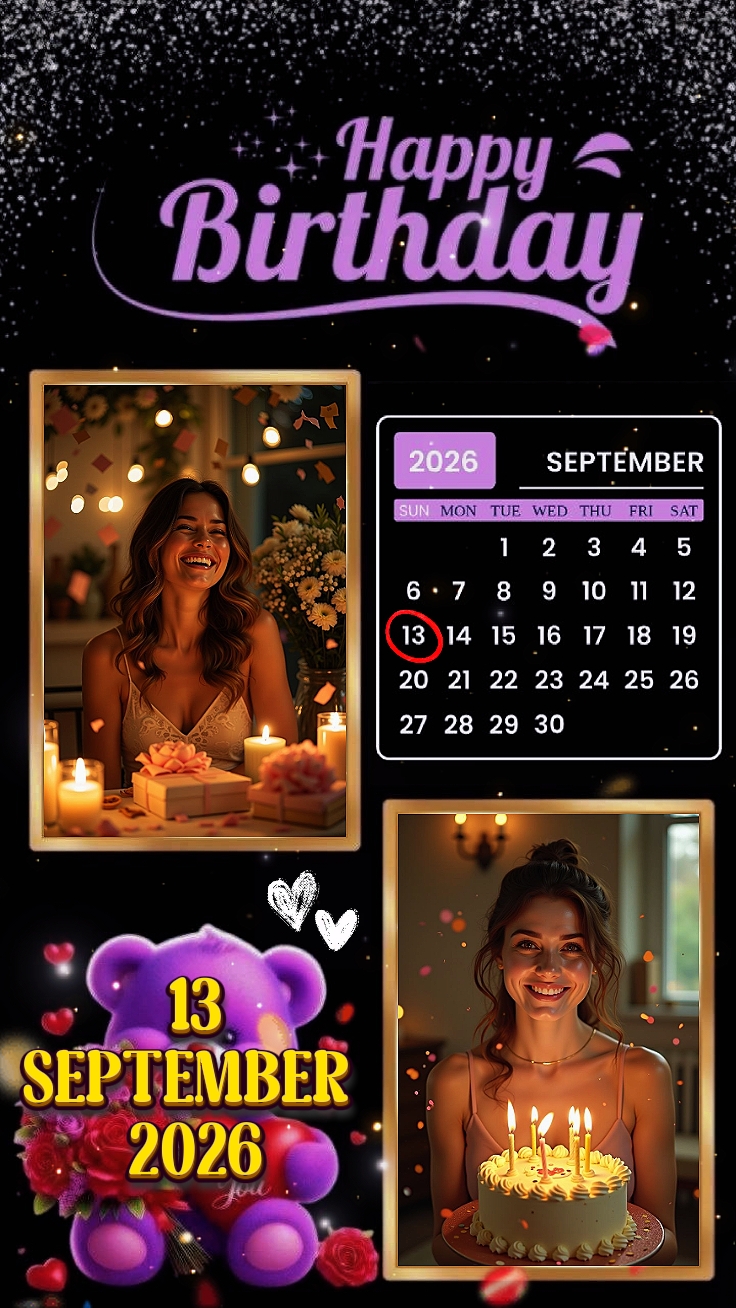 Hbd 13 Sept 2026