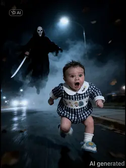 Run from Killer Ghos