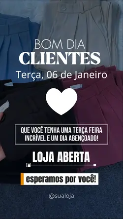 BOM DIA CLIENTES