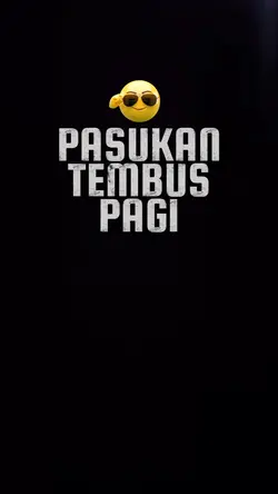 Tembus pagi