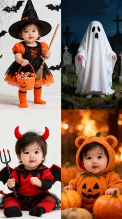 AI Baby Halloween 