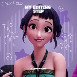 MY EDITING STEP ZOEY