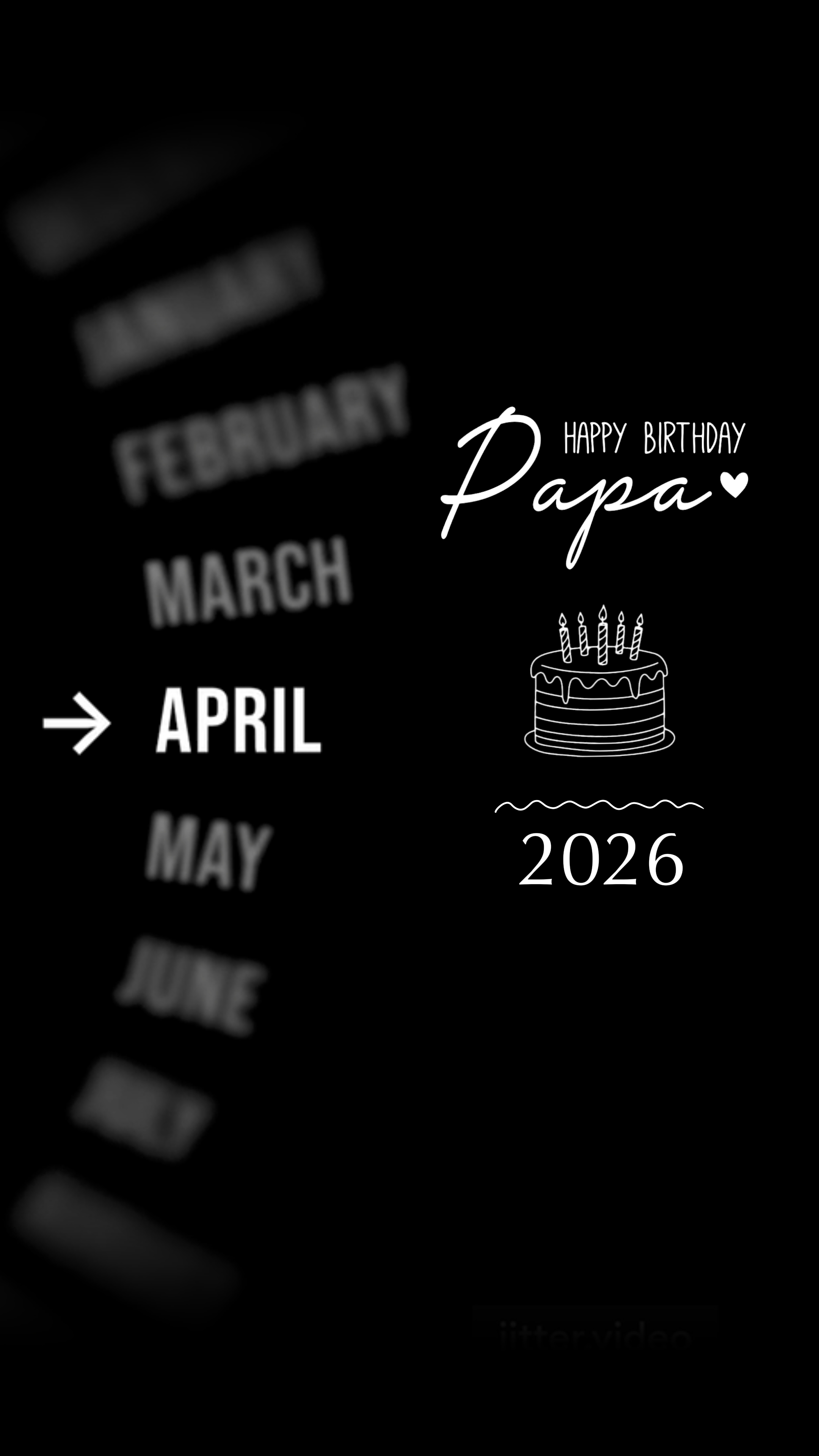 ULANG TAHUN PAPA APRIL