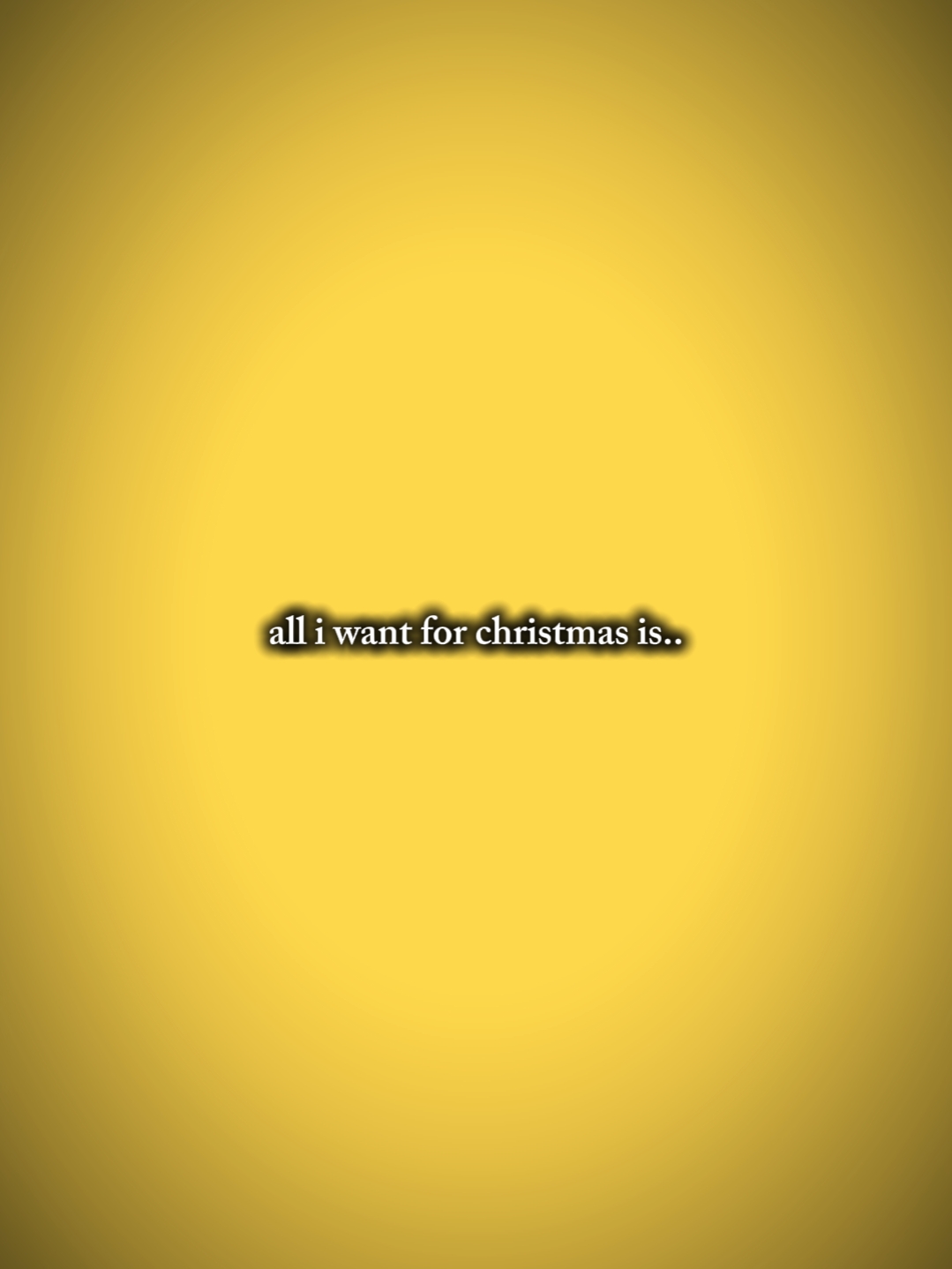 ALLES WAS ICH ZU WEIHNACHTEN WILL