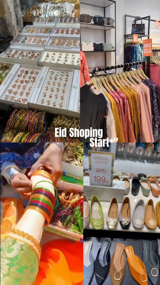Eid shoping start