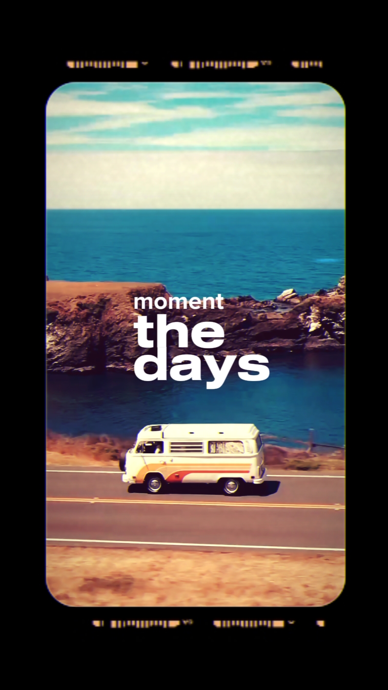 Retro vhs moment
