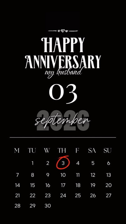 Sep 03rd Annibersaryo
