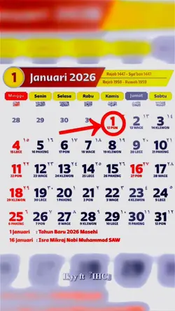 1 Januari 2026