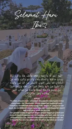 Alfatihah untuk ibu