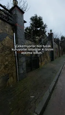 Çekemiyorlar bizi