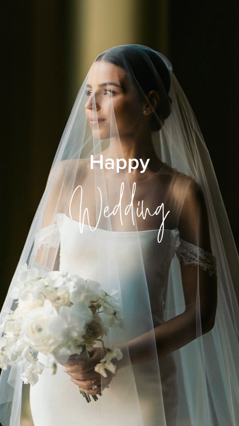 happy wedding