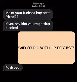 me or ur boy bsf?