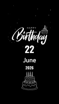 HBD 22 JUNE 2026