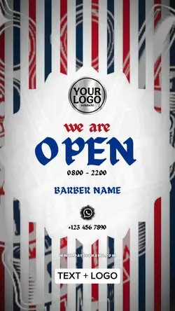 BARBERSHOP OPEN
