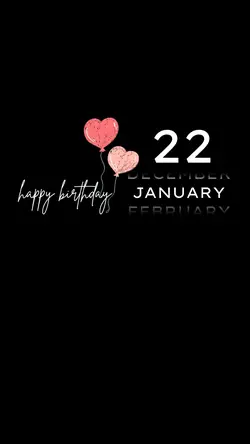 Birthday January 22