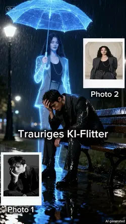 Trauriges KI-Flitter