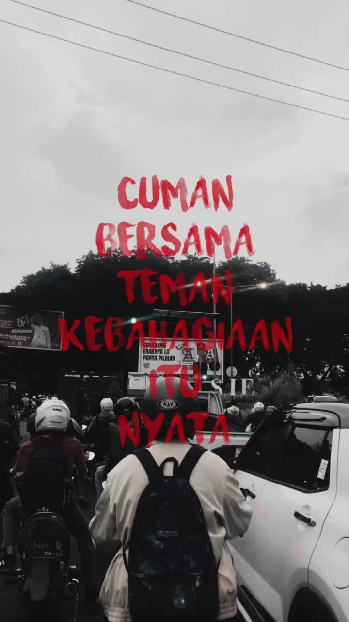 CUMAN BERSAMA TEMAN