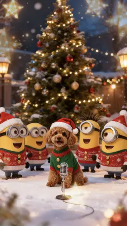 Caroling w/ Minions