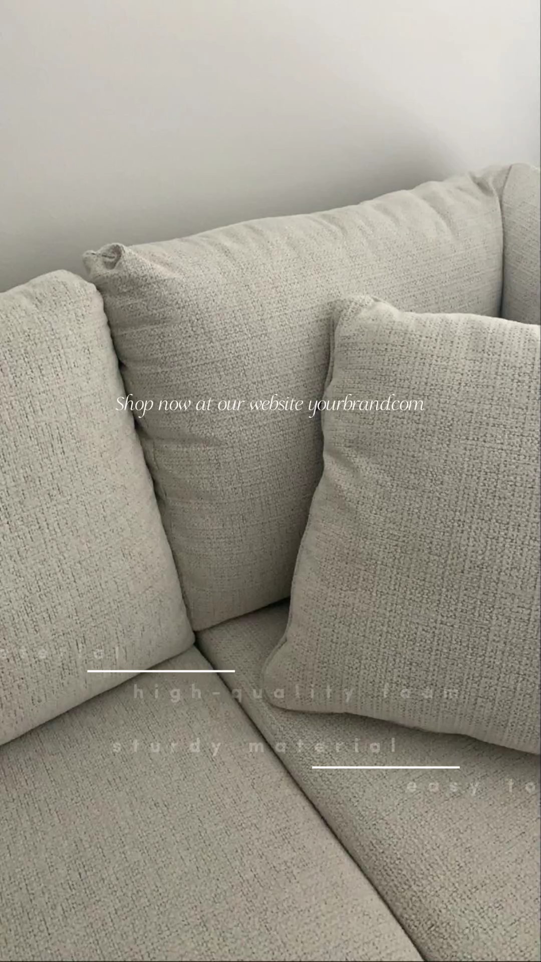 minimalist sofa