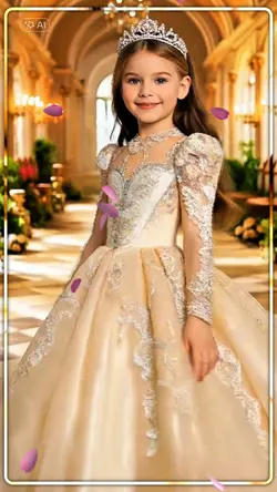 Fillette princesse