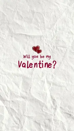 Be my Valentine 