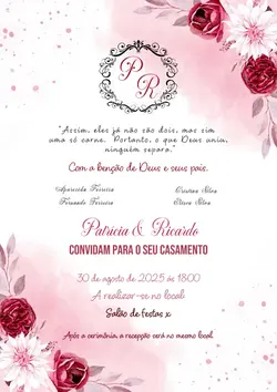Convite Casamento