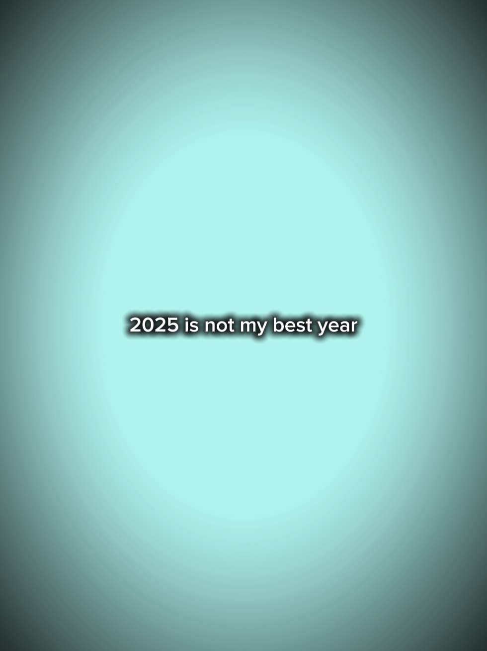 2025 não é o meu melhor 