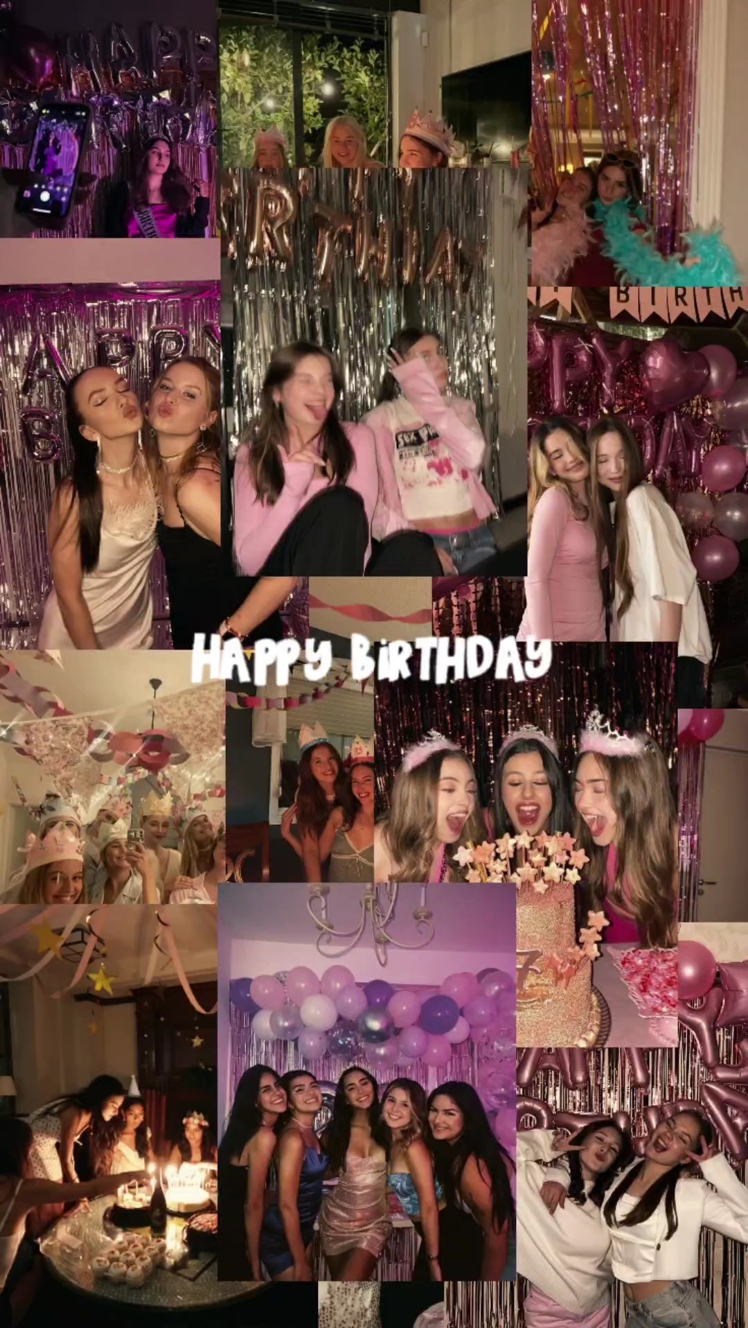 Aniversário da melhor amiga