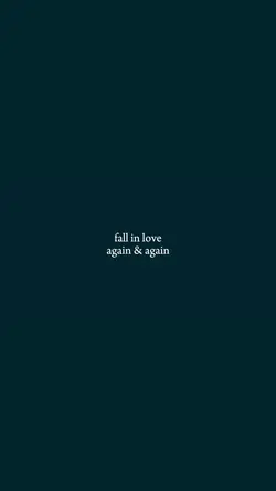 fall in love again