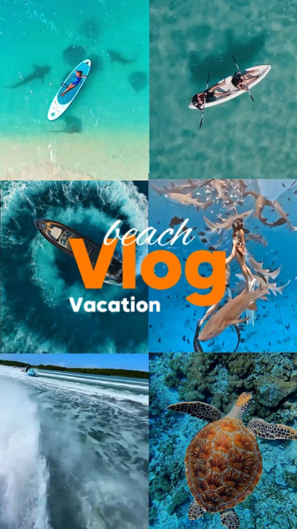 Férias vlog praia