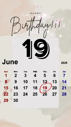 hbd 19 june 2025