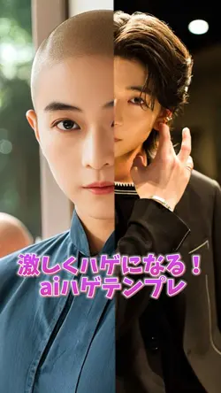 激しくハゲになるaiハゲテンプレwww