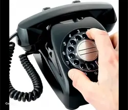 電話のダイアル回せない