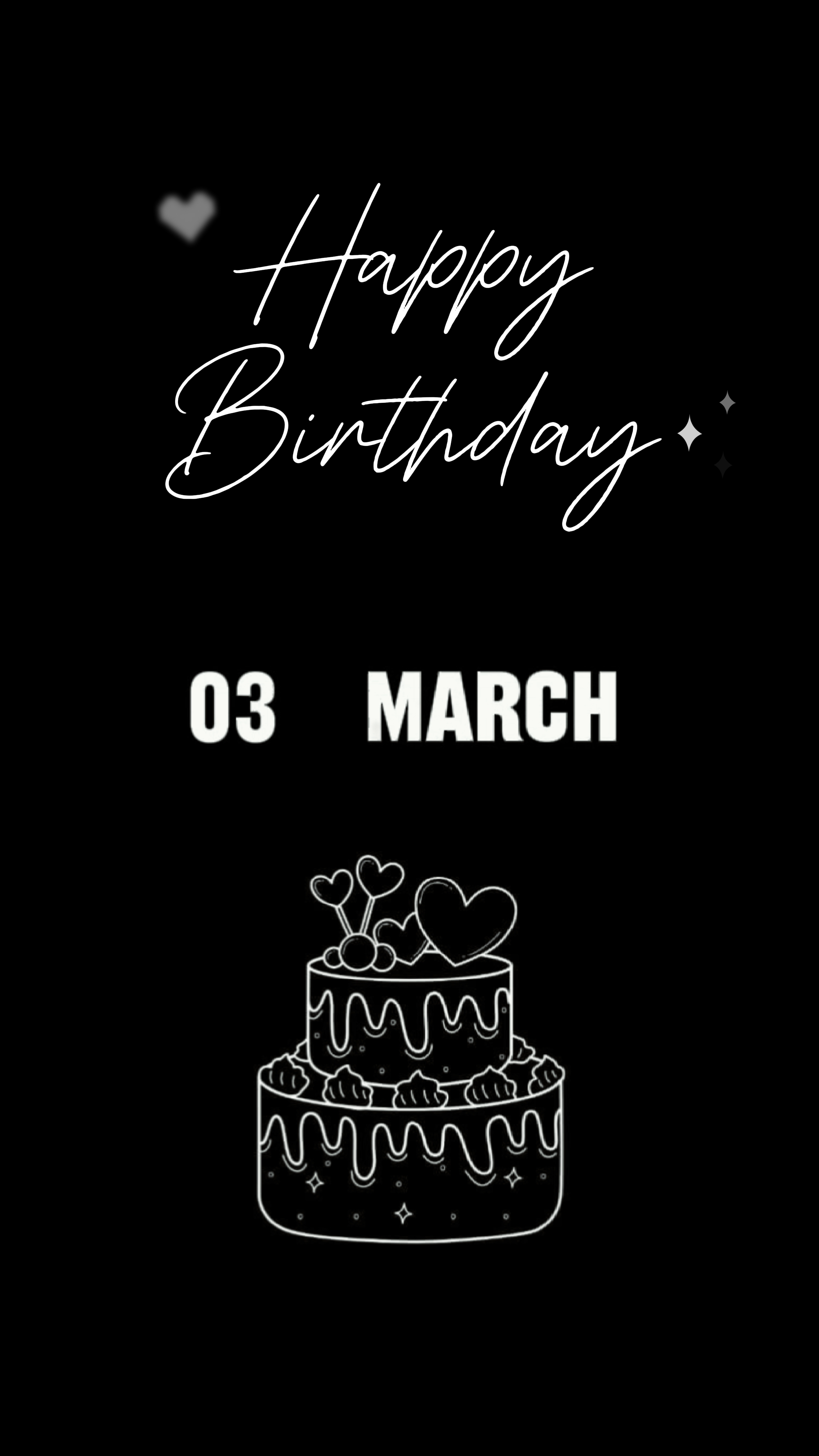 03 MARS ANNIVERSAIRE