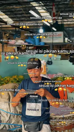 Sesuai isi pikiran