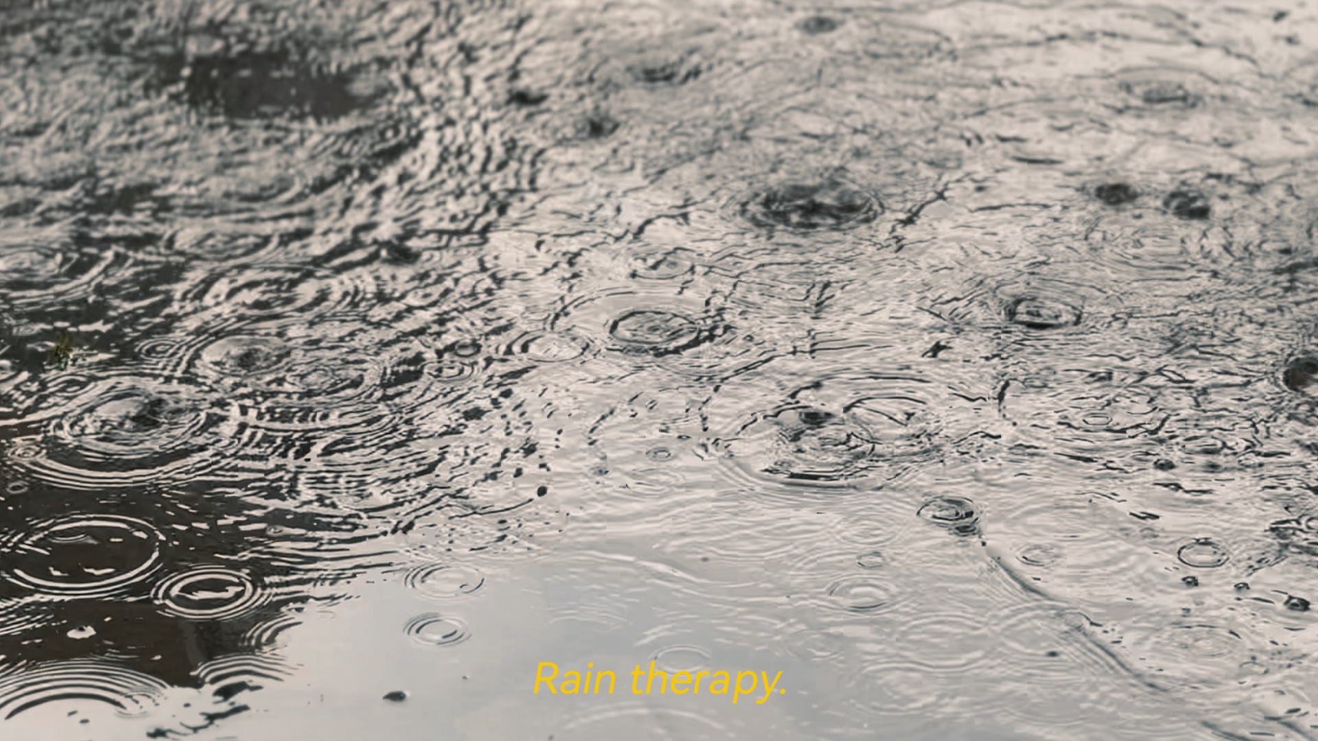 Terapia de lluvia
