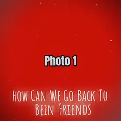 Back To Friends
