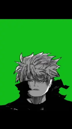 gojo green screen