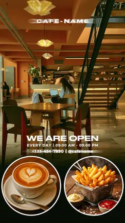 Retro - Cafe Menu