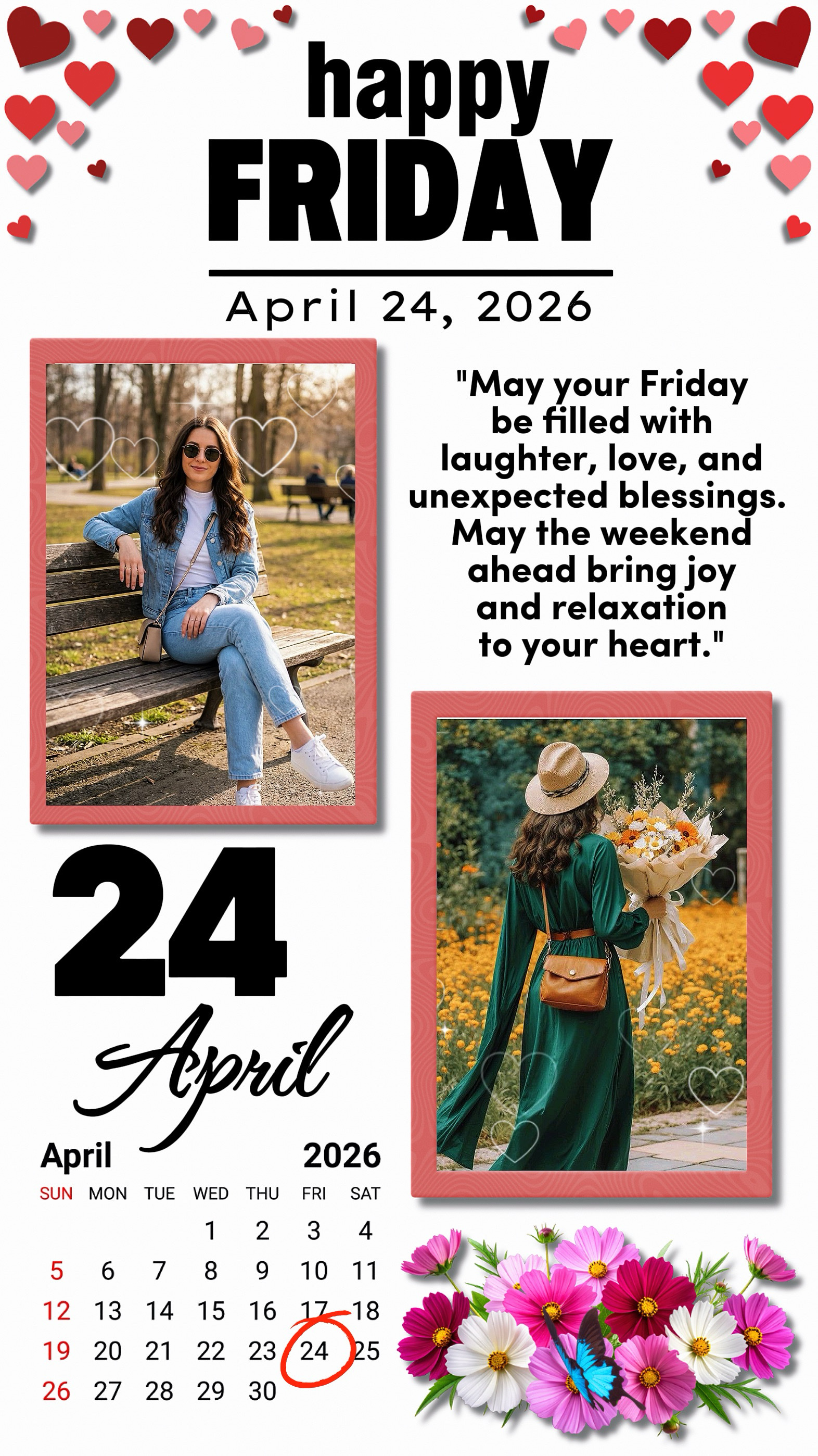 Friday 24 April 2026