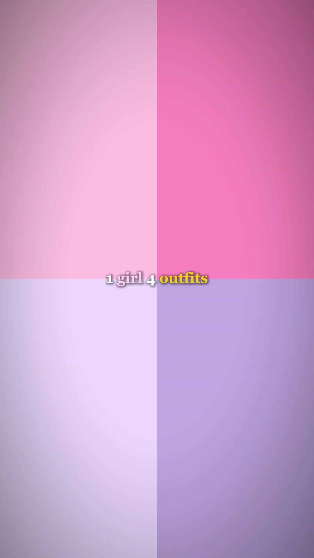 1 여자 4 의상 