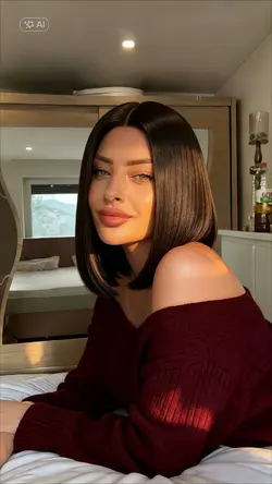 long bob hair