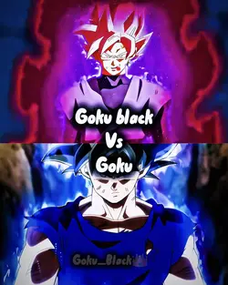 Goku vs Goku black