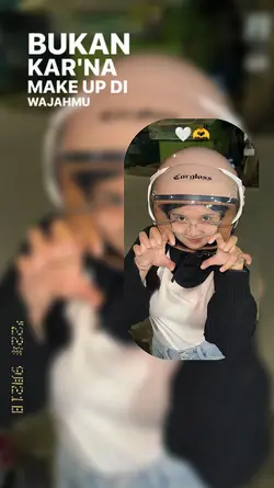 bukan karena make up