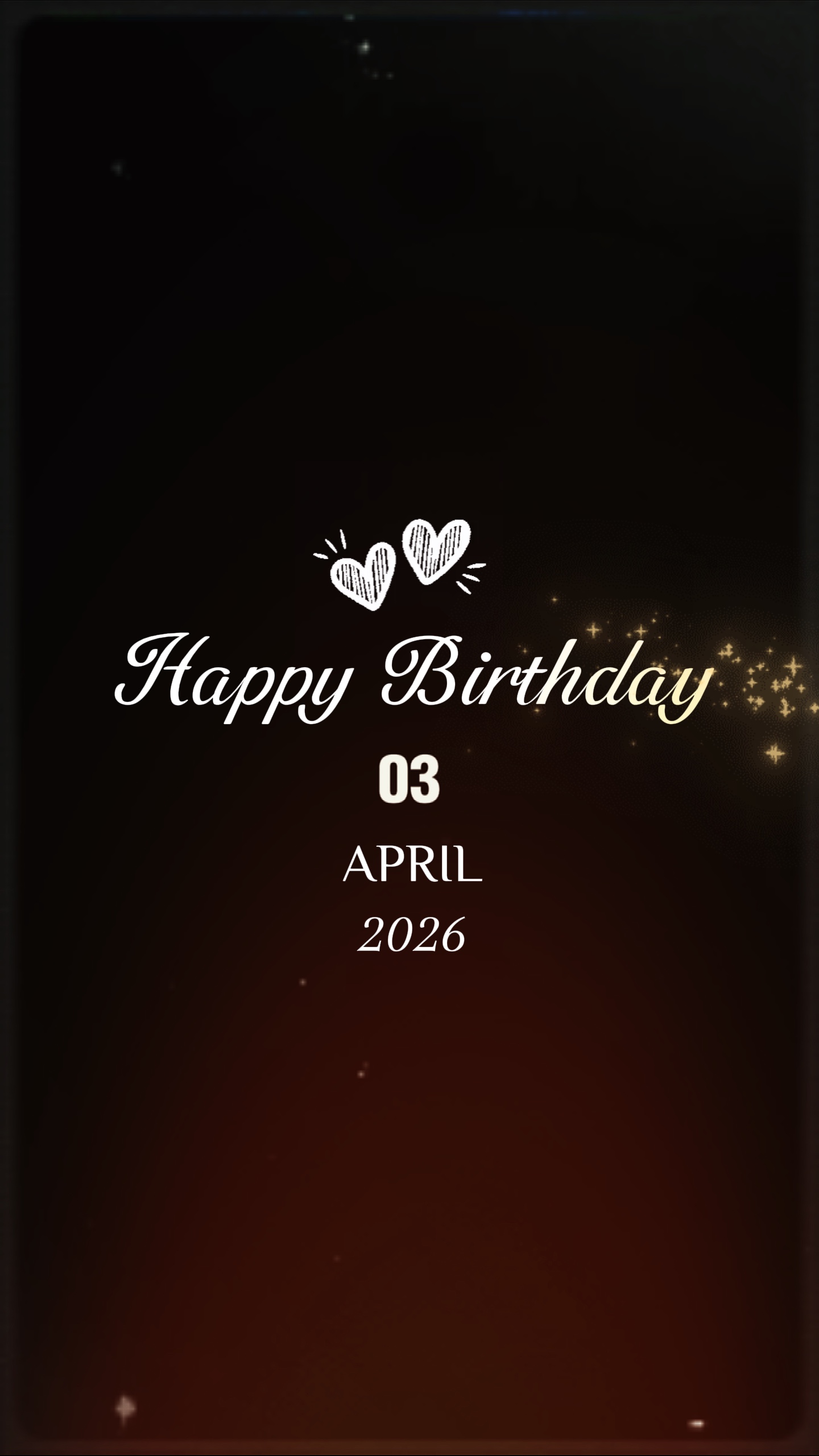 BIRTHDAY MAMA 3APRIL