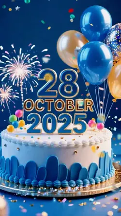 Birthday 28 oct 2025