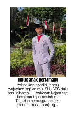 untuk anak pertamaku