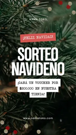 sorteo navideno