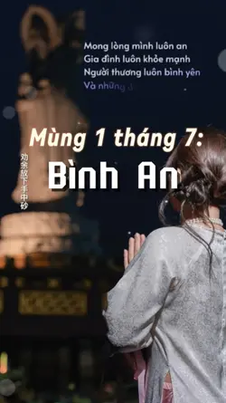 Mùng 1 tháng 7
Mẫu 1